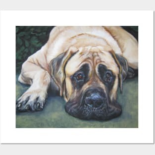 American Mastiff Fine Art Painting Posters and Art